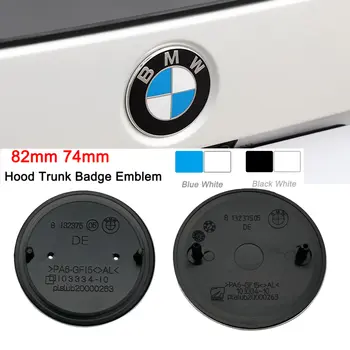 2個82mm 74mm汽車前引擎蓋標誌後備箱徽標,適用於E30 E38 E39 E46 E60 E61 E90 X1 X3 X4 X5 X6 E70 E83 X5 F10 F30 F32 10 最佳銷售 寶馬E39 - №3