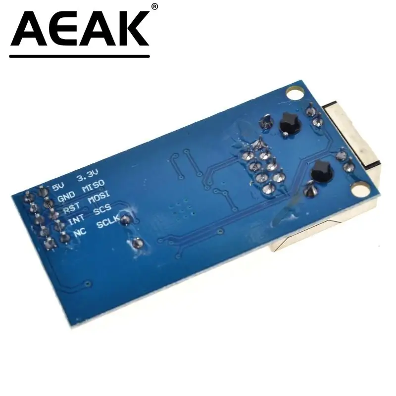 AEAK W5500 Ethernet rede módulo hardware TCP / IP 51 / STM32 microcontrolador programa sobre W5100