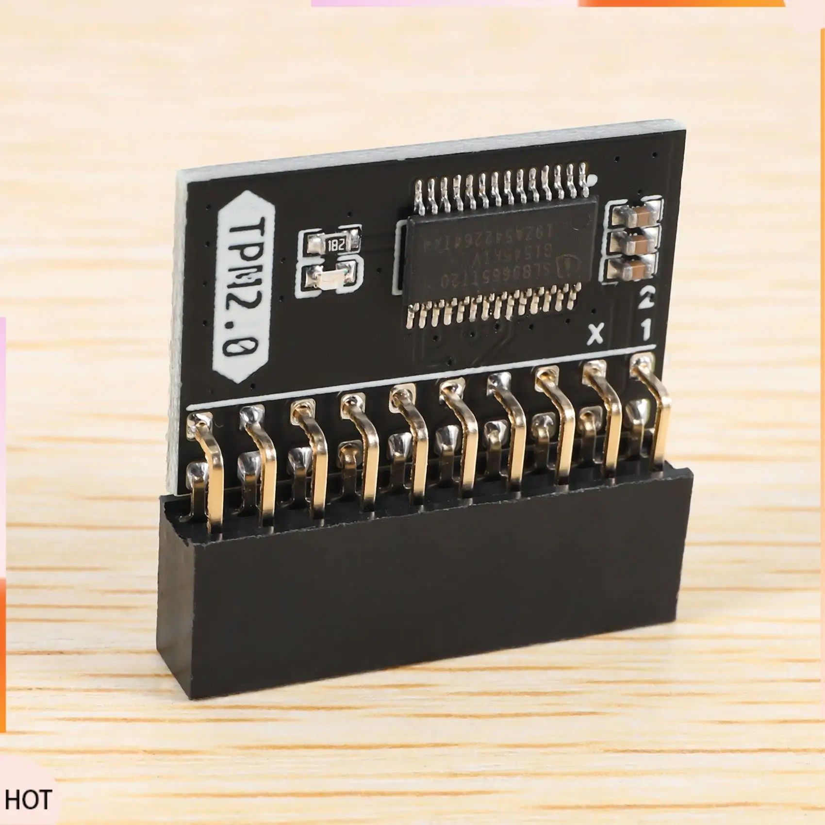 Nachrichten LPC 20Pin Schutzmodul für ASUS TPM-L R2.0/Gigabyte GC-TPM2.0 kompatibles Trust Platform Modul 20-Pin 20-1 L2P7