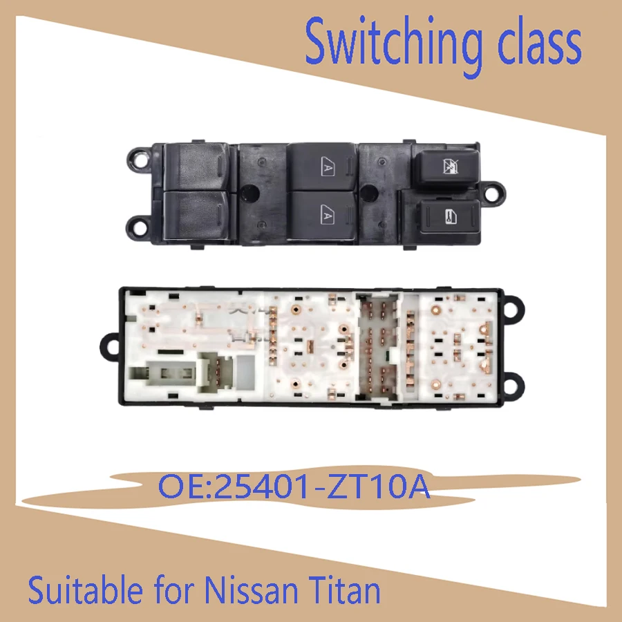 Suitable for Nissan Titan Glass 2004 2005 2006 2007 2008 2009 2010 2011 2012 2013 2014 Lifter Switch 25401-ZT10A Auto Parts