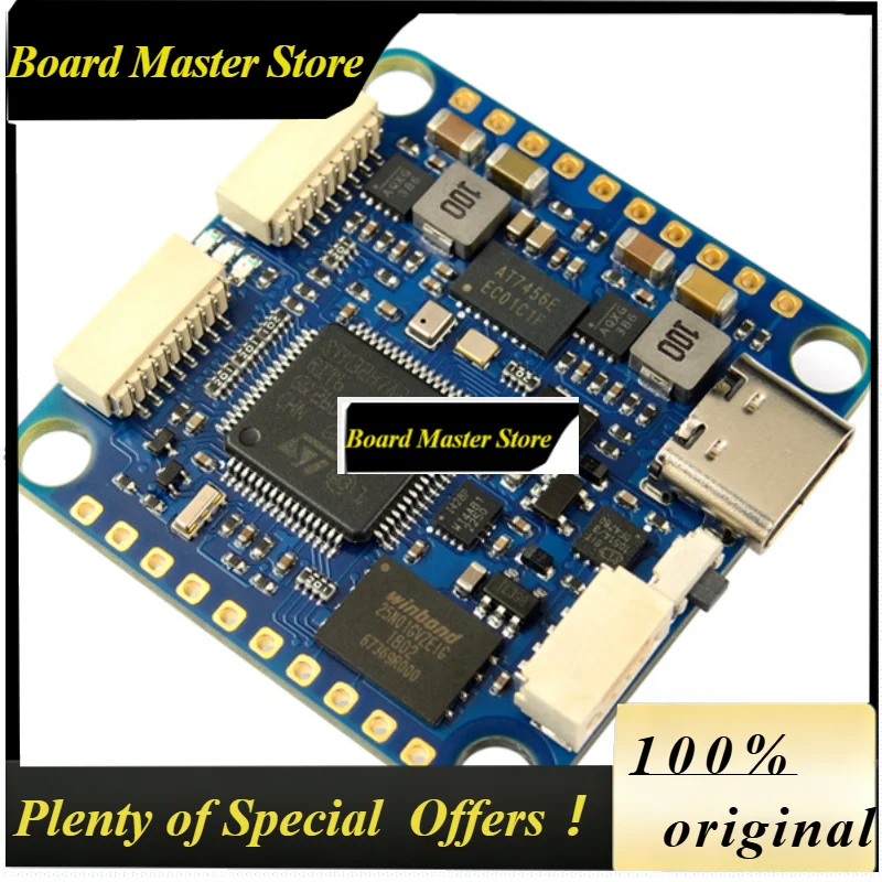 BoMaSMateksys H7A3-SLIM Flight Controller STM32H7A3RIT6 Built-in ICM42688P 2-8S LiPo For RC FPV Long Range Racing Drone