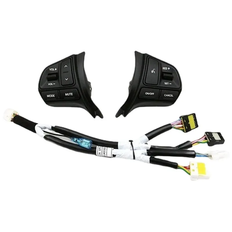 A58X-Auto Accessories Steering Wheel Audio Cruise Control Remote Switch For KIA Rio 967001W000 For Models 2012-2015 Rio5