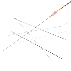 1pcs/lot Stainless Steel Beaded Needle DIY Handmade Long String Cord Jewelry Making Tools Metal Pins Sewing Needles Accessories
