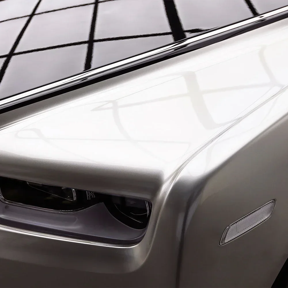 

Светло-бежевая металлическая автомобильная наклейка, виниловая пленка с изменением цвета, ПЭТ, без пузырьков, автомобильные аксессуары, автосамоклеящиеся наклейки