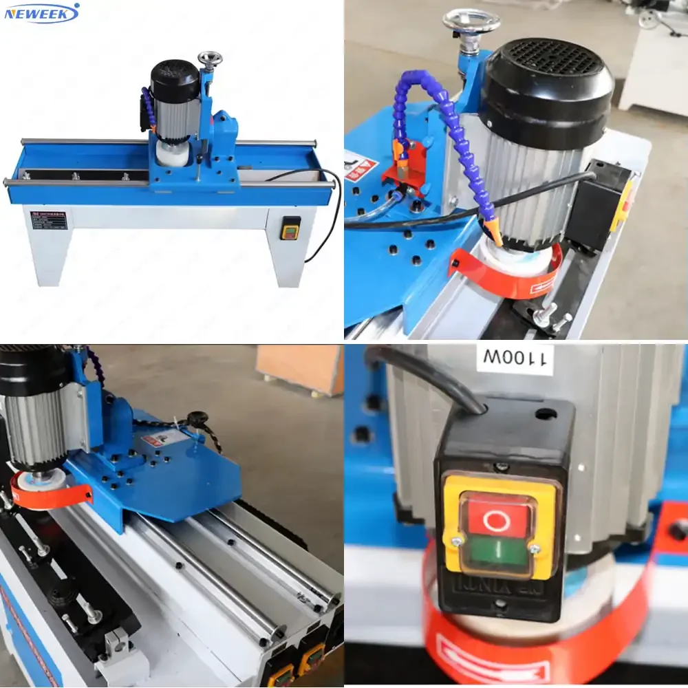 NEWEEK Automatic HSS Paper Knife Sharpening Straight Planer Blade Grinder Knife Grinding Machine