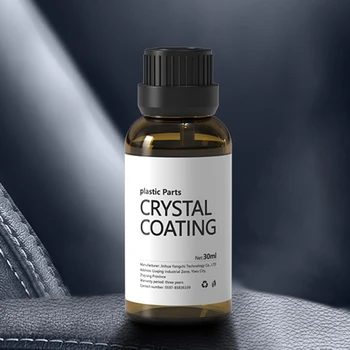 플라스틱 부품 플라스틱 재단장 광택제, 세라믹 코팅 크리스탈 코팅, 1 개, 30ml, 5*4.2*8.6cm