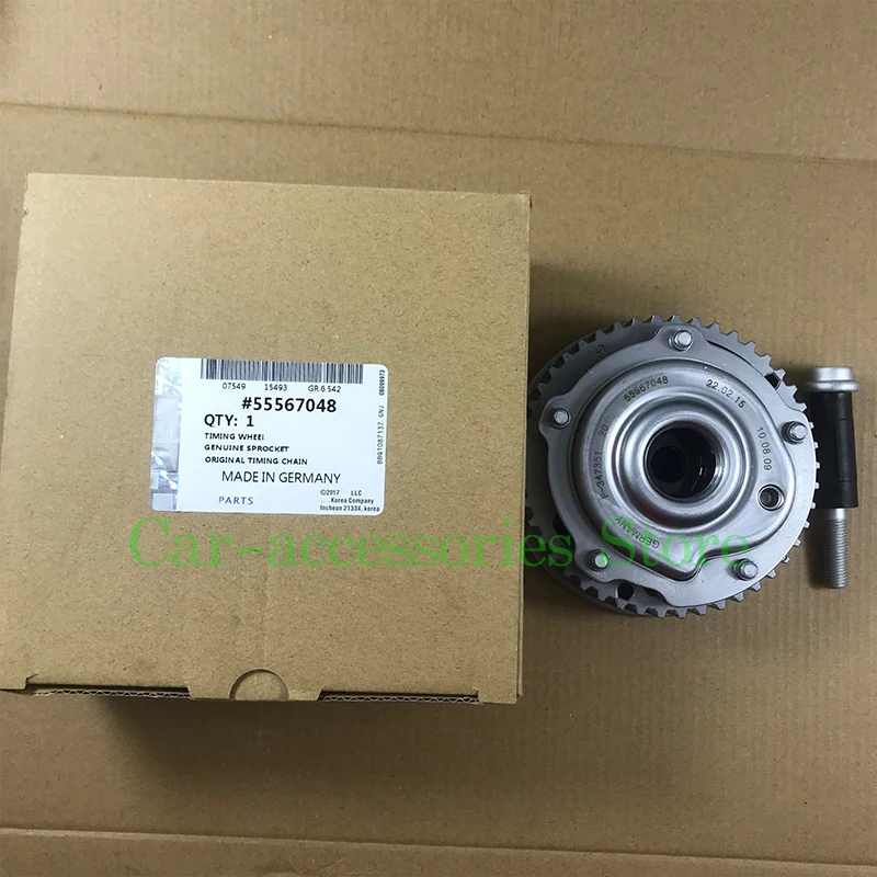 

Camshaft Gear Intake & Exhaust For Chevrolet Aveo Cruze Malibu Opel Vauxhall Astra Pontiac G3 Saturn 55567048