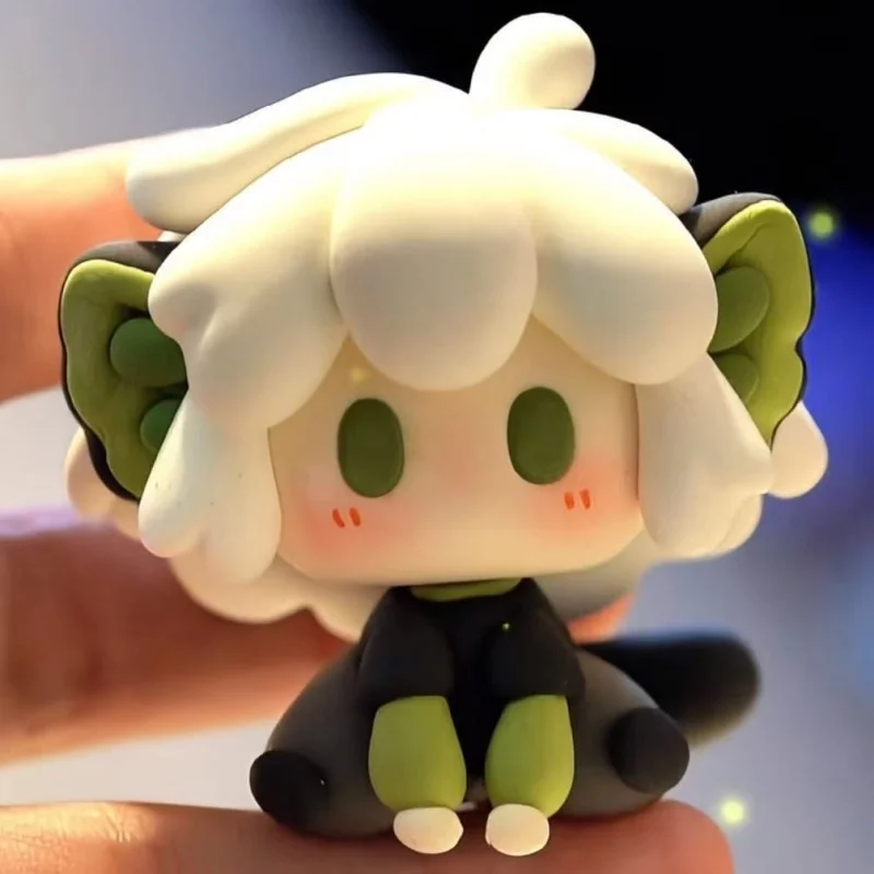 In Stock Cute Luo Xiaohei Mini Anime Figurine Chibi Style Room Desk Decoration Kawaii Ornament Collectible Item Friend Gifts