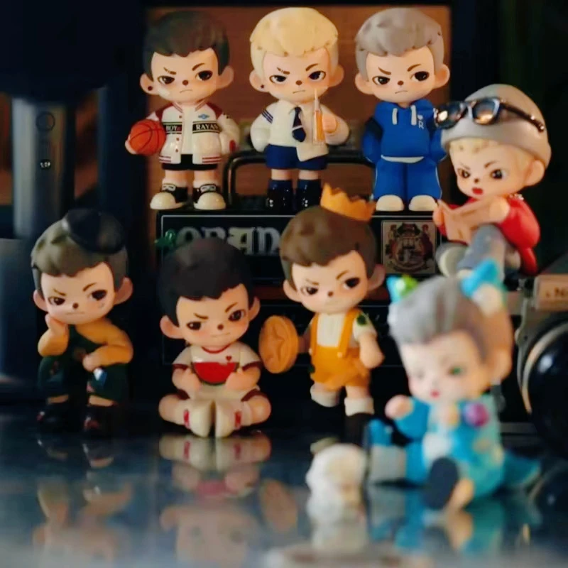 

Rayan 2nd Gen Young Time Series Blind Box Collectible Model Ornaments Anime Figures Kawaii Baby Face Doll Desktop Decor Toy Gift