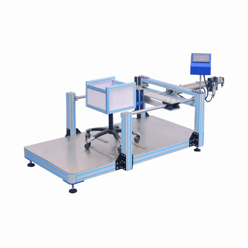 Office Chair Wheel Wear Tester/Rotating Chair Caster Fatigue Testing Machine/Caster Reciprocating Walking Test Bench