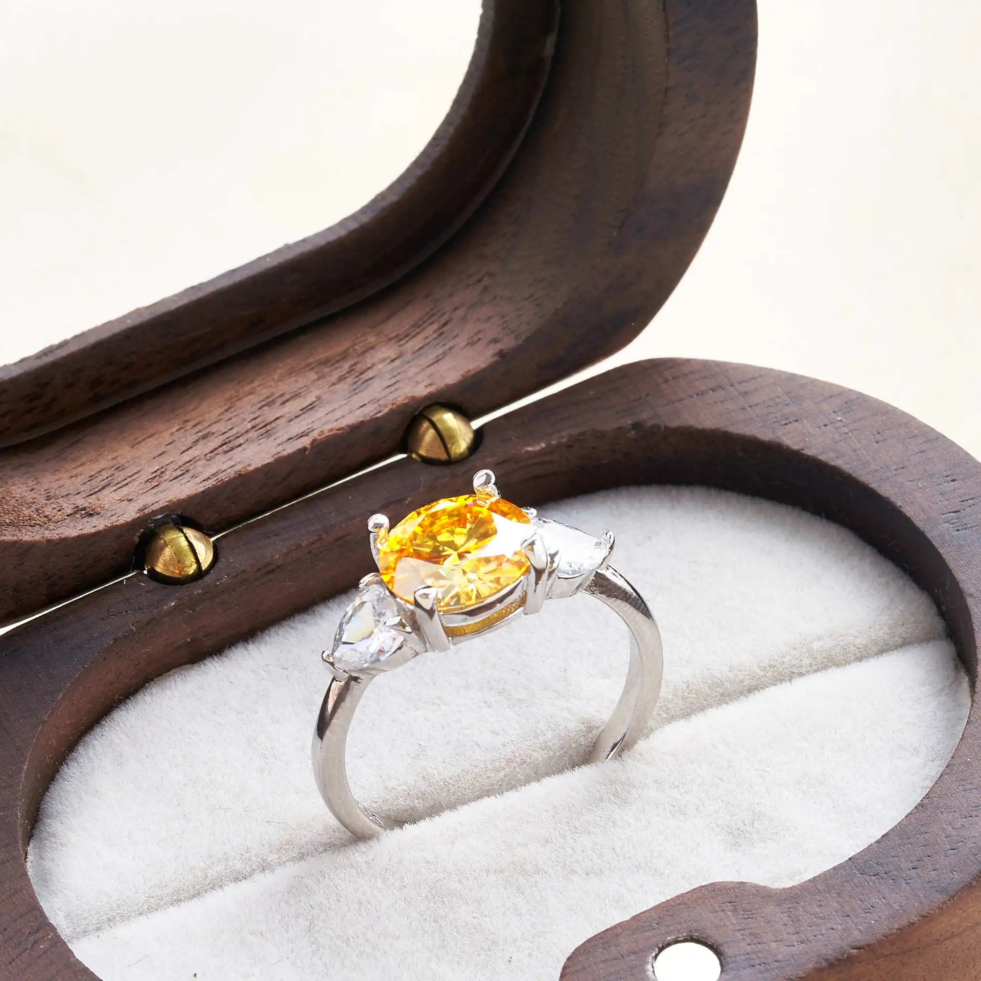 Luxury 9mm 3ct D Color Moissanite Rings Classic 4 Prong S925 Sterling Silver Fine Jewelry dating gift For Women Wedding Bands