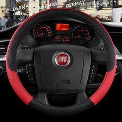 for Fiat Ducato Car Steering Wheel Cover PU Leather Non-slip High Quality Auto Accessories Fast Shipping