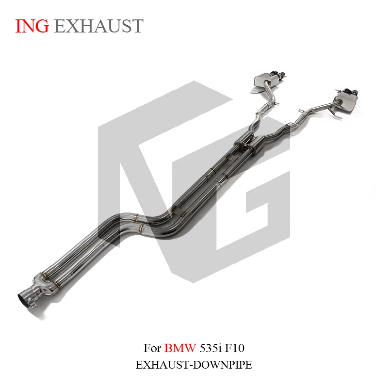 ING Performance Remote Valve Catback Exhaust for BMW 535i F10 N55 3.0t 6 serial ss304 Muffler Double Ports Accessories System