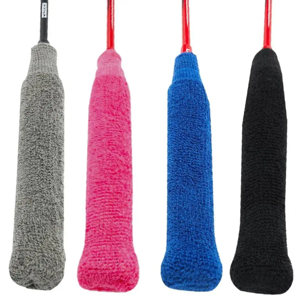 

Skidproof Fishing Rod Handle Cover Lasting Soft Badminton Racquet Towel Hand Cover Towel Anti Slip Tennis Racket Sweatband