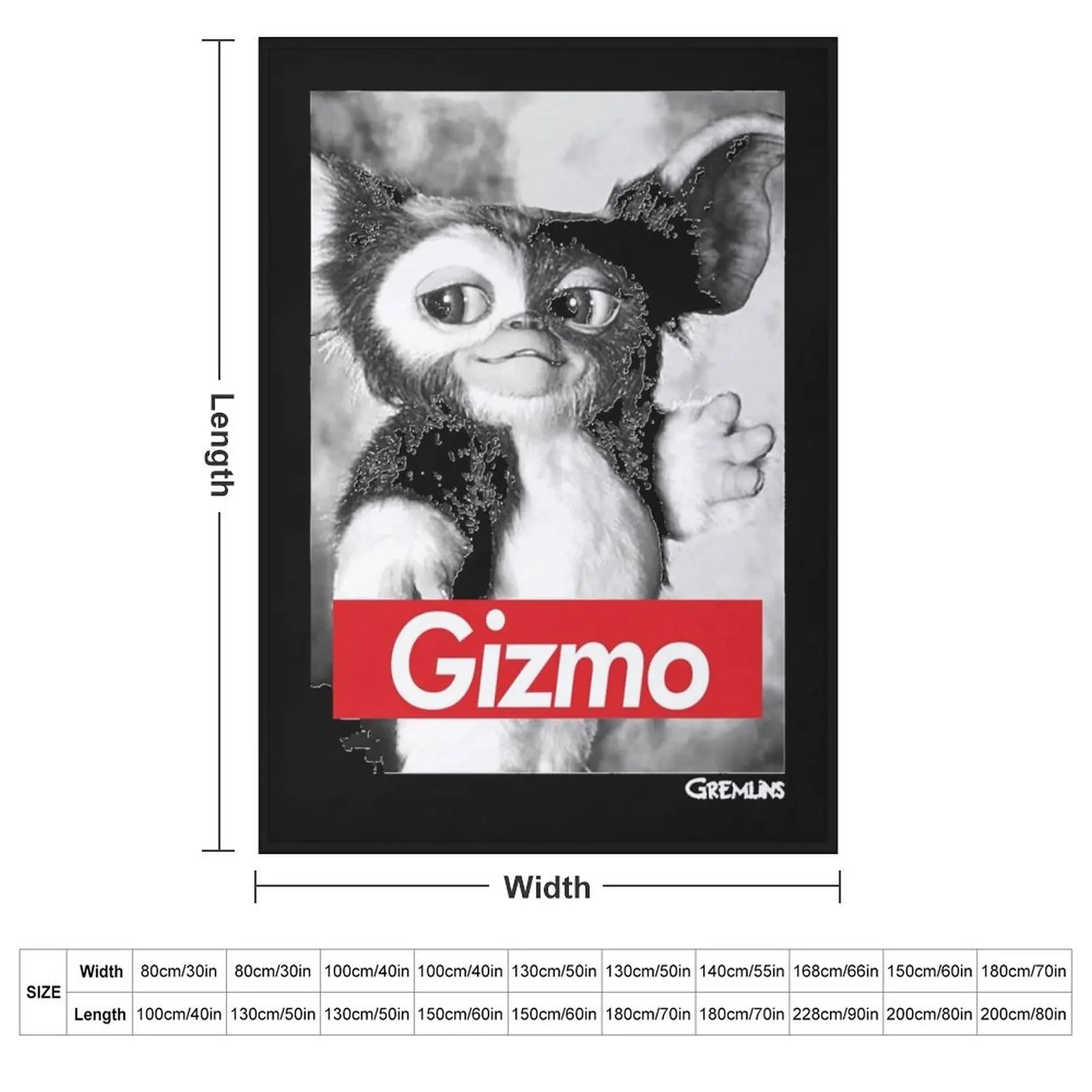 Gremlins Gizmo Essential Throw Blanket Sofa Quilt christmas gifts Decorative Beds warm winter Blankets