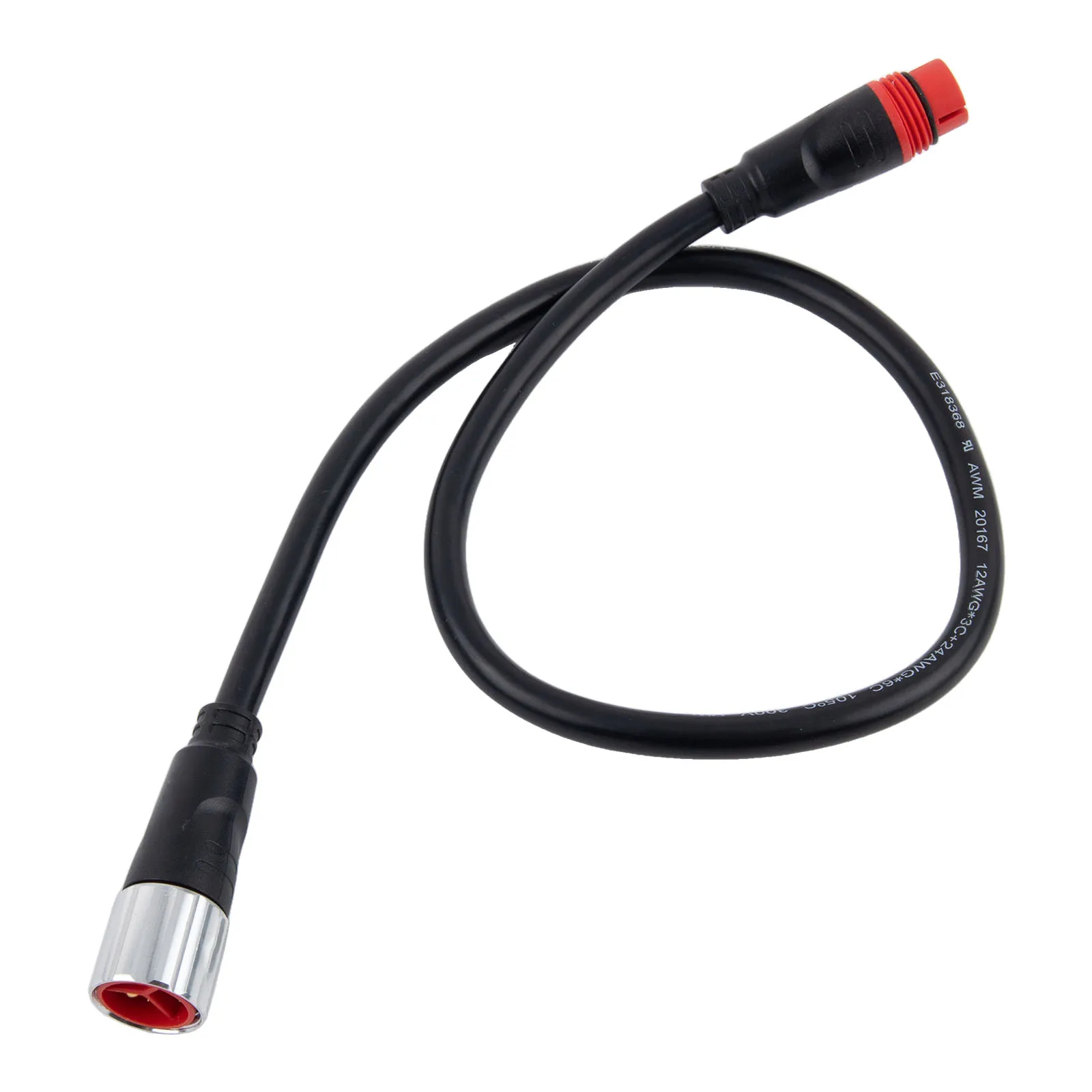 

Motor Conversion Cable E-Bike Extension Cable E-Bike Repair Damaged Cable Replacement Female To Male Cable PVC Material