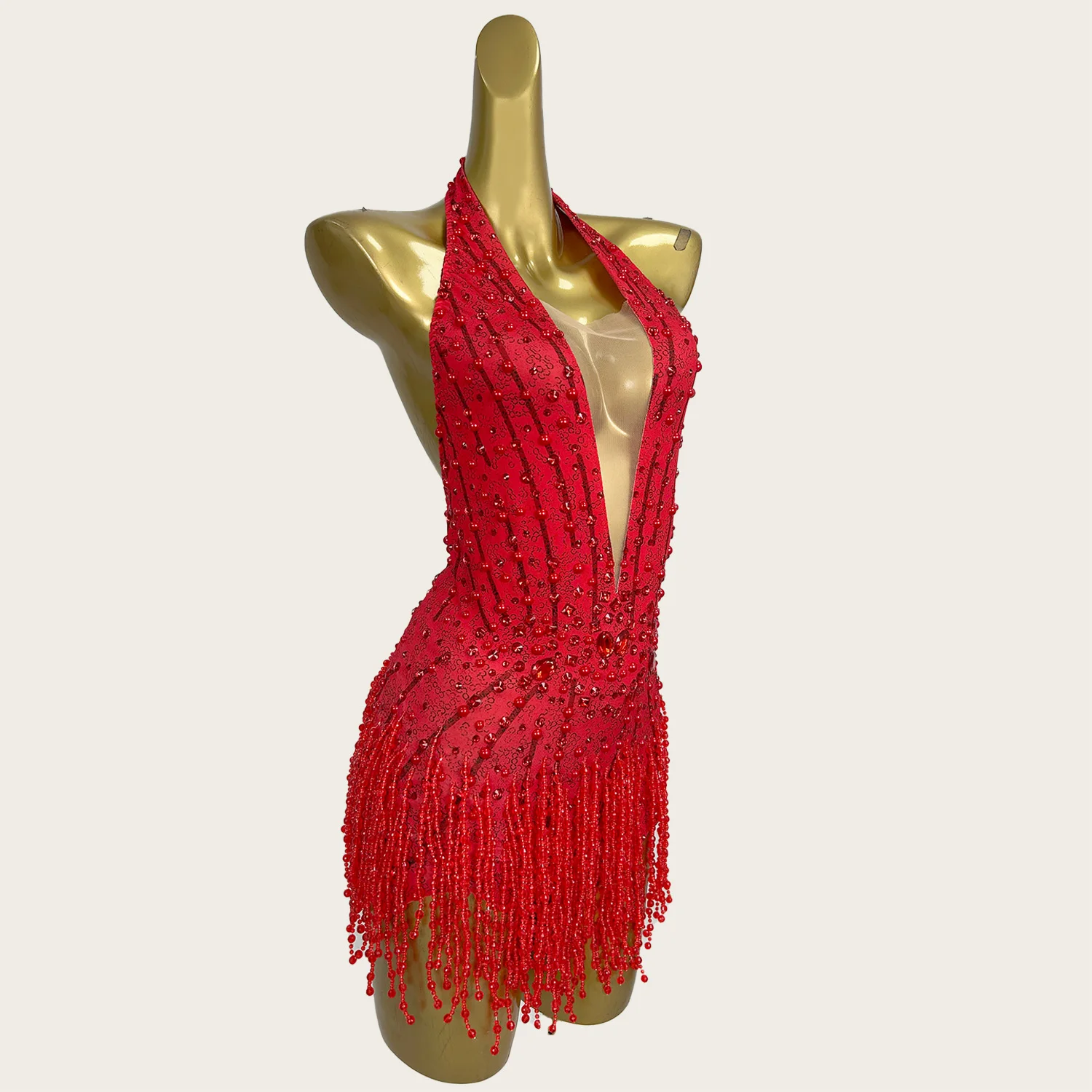 섹시한 여성 댄스 캣슈트 크리스탈 태슬 반짝이는 바디슈트 무대 공연 파티 의상 나이트클럽 쇼걸 레오타드 빙주이