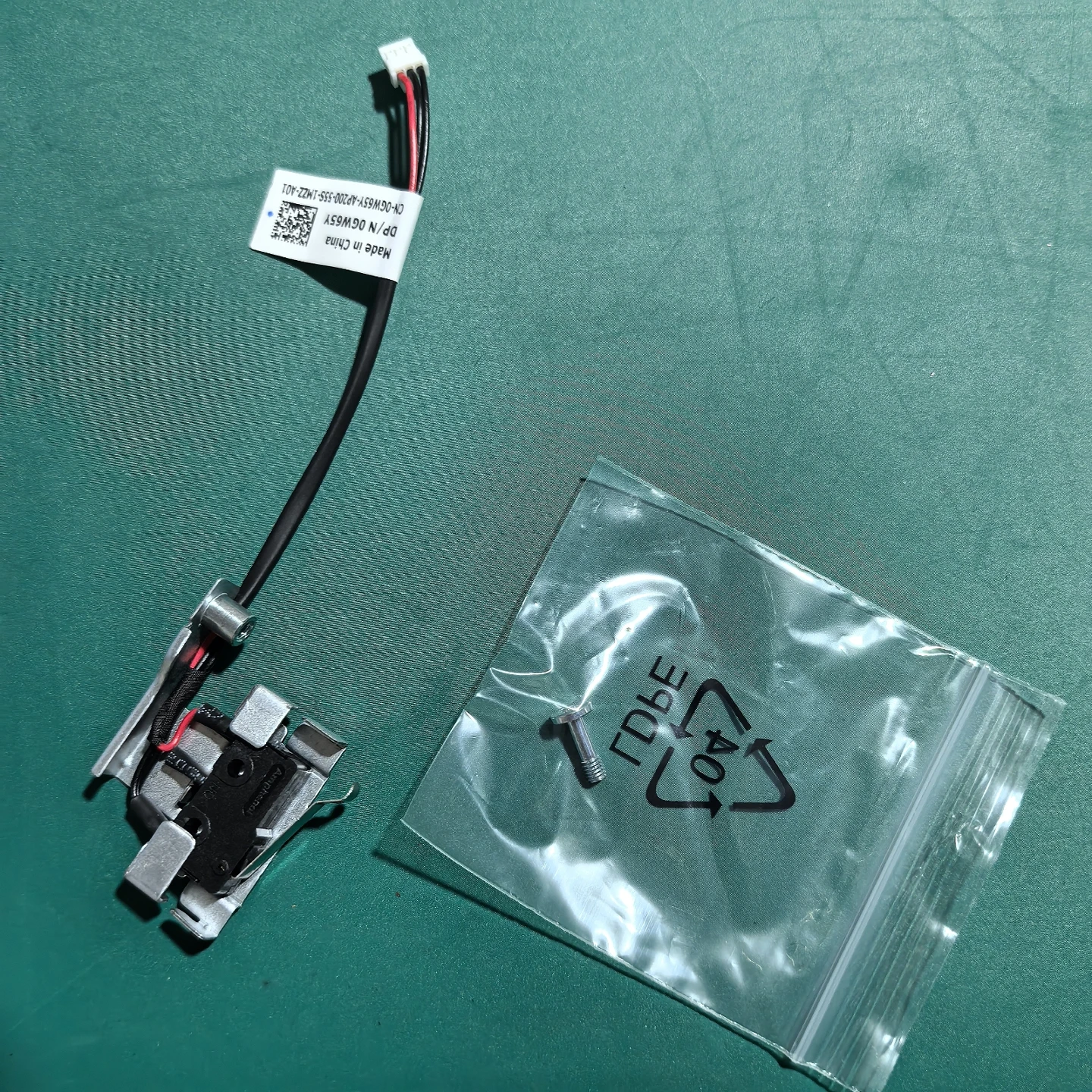 For Dell R650 R6525 R750R650XS Server Alarm Anti-intrusion Switch GW65Y 7GP0W
