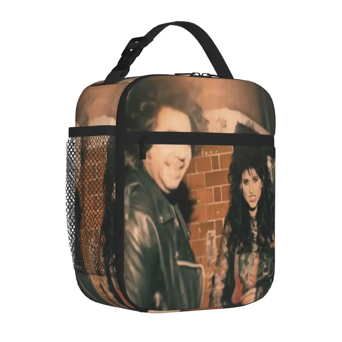 Hot Sale Laszlo Nadja In The 80s Polka Dot Cooler Lunch Bag Wilderness Camping Camping Lunch Bag