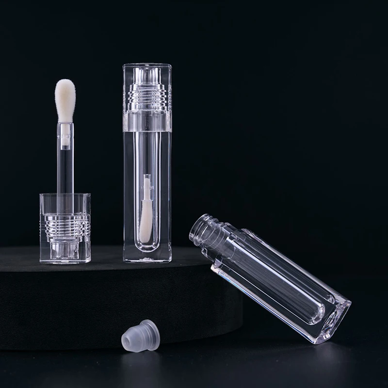 

Портативный 4 мл тюбик для блеска для губ, прозрачный толстый стержень, большой контейнер для кистей, пустая бутылка, контейнер для глазури для губ, инструмент для макияжа