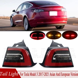 Reversing Lamp Rear Tail Light Outside For Car 1077397-00-G 1077398-00-F For Tesla Model 3 2017-2021 Asian And European Version