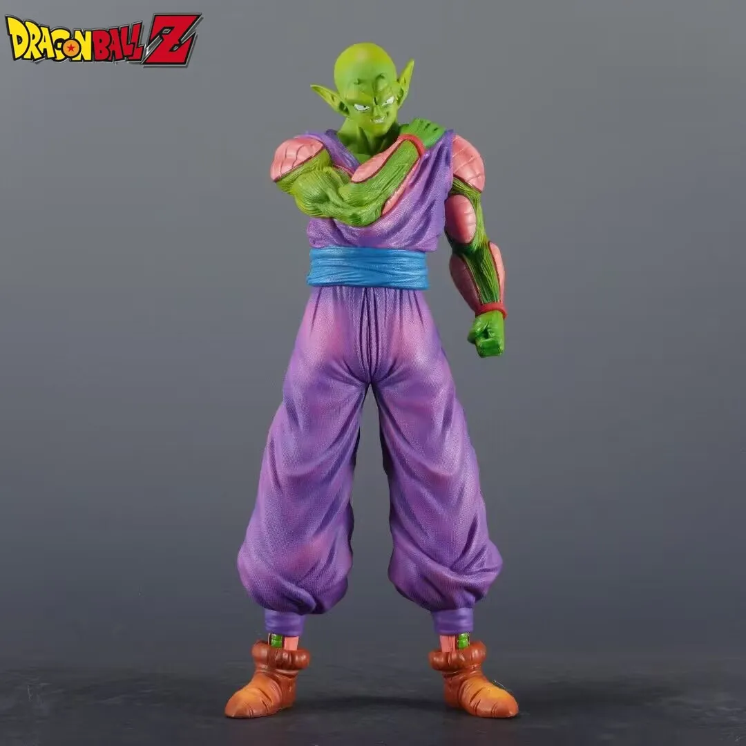 36cm Dragon Ball Piccolo Stance Piccolo Demon King Gk Anime Figures Two-Dimensional Peripheral Ornaments Trendy Christmas Gift