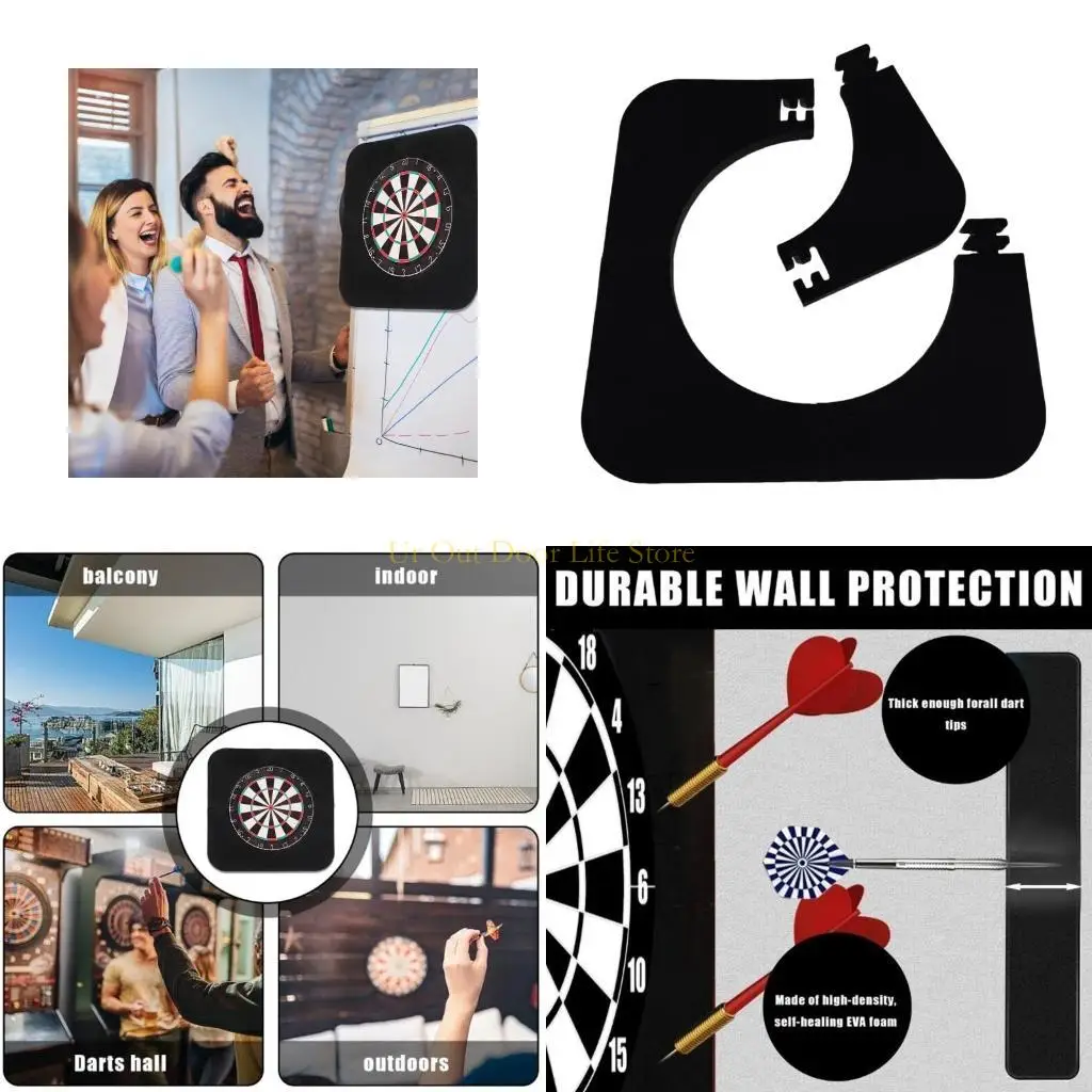 

77UF квадратные дротики, объемные кольца, сращивание досок для дартса, настенные протекторы, защита стен, щит для любителей