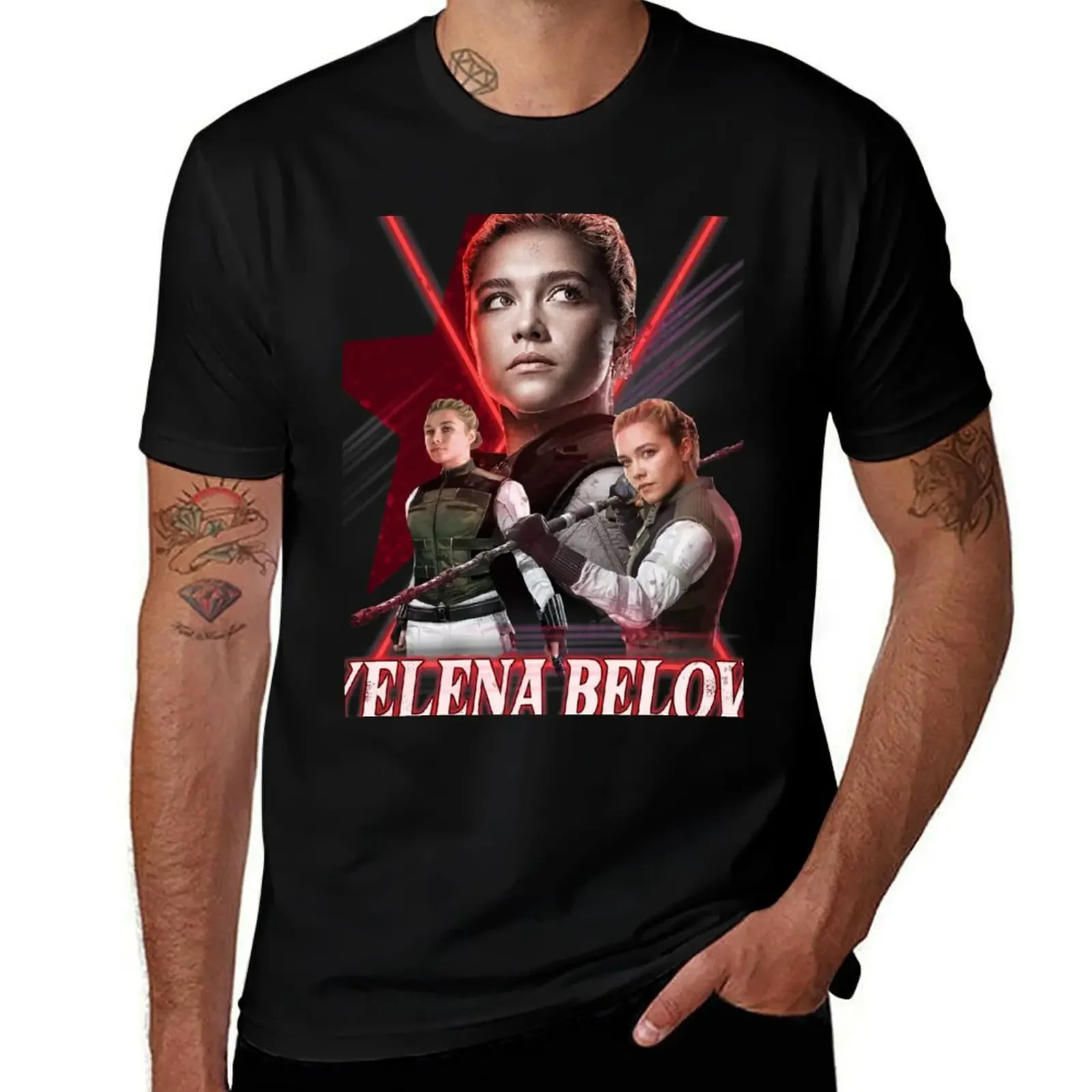 Yelena Belova the most beautiful T-Shirt custom shirt Aesthetic clothing shirts graphic tees mens tall t shirts