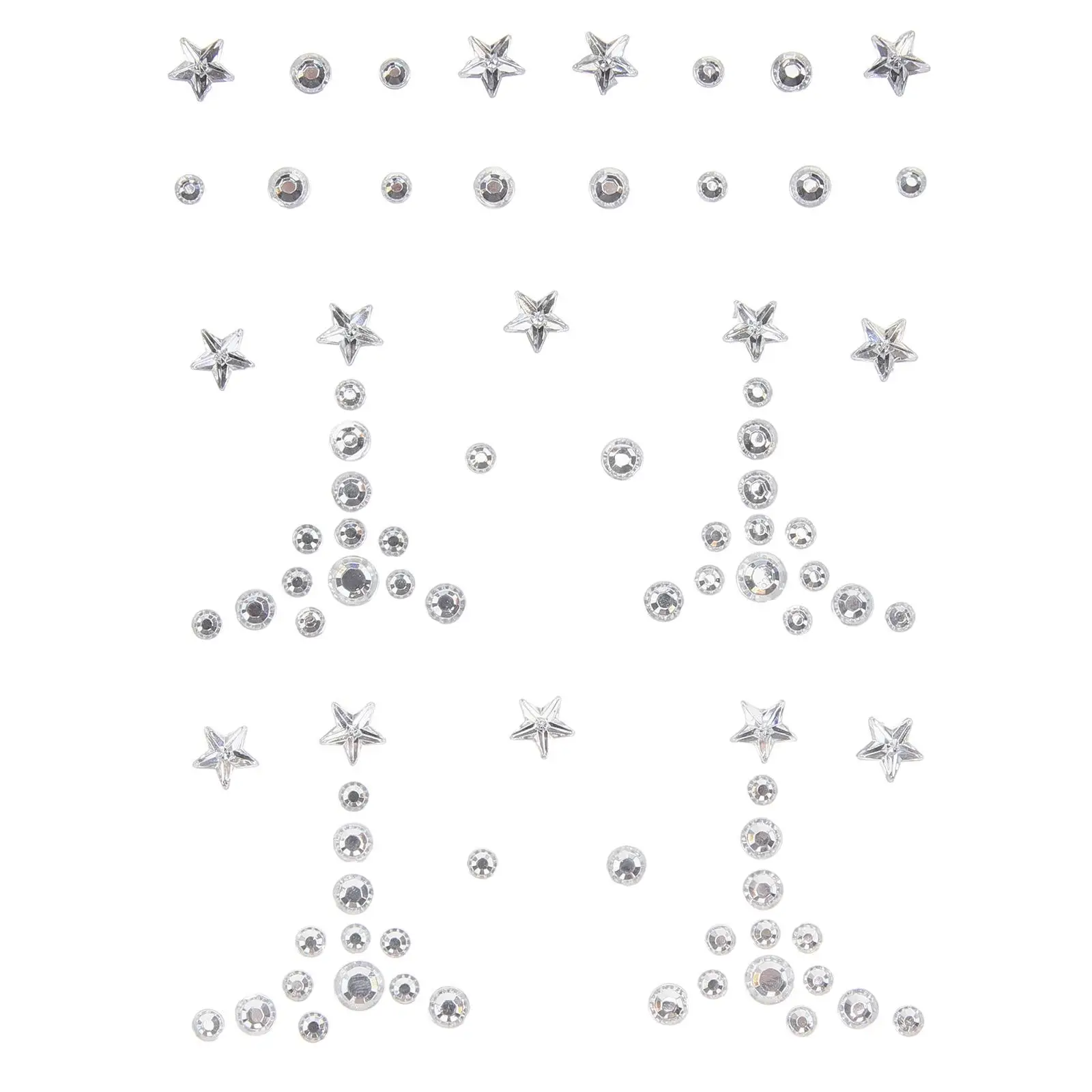 

Rhinestone Stickers Face Gems Jewels Plastic Jewelry Tear Pearl Adhesive Body Nails Phone Festival Makeup Decals