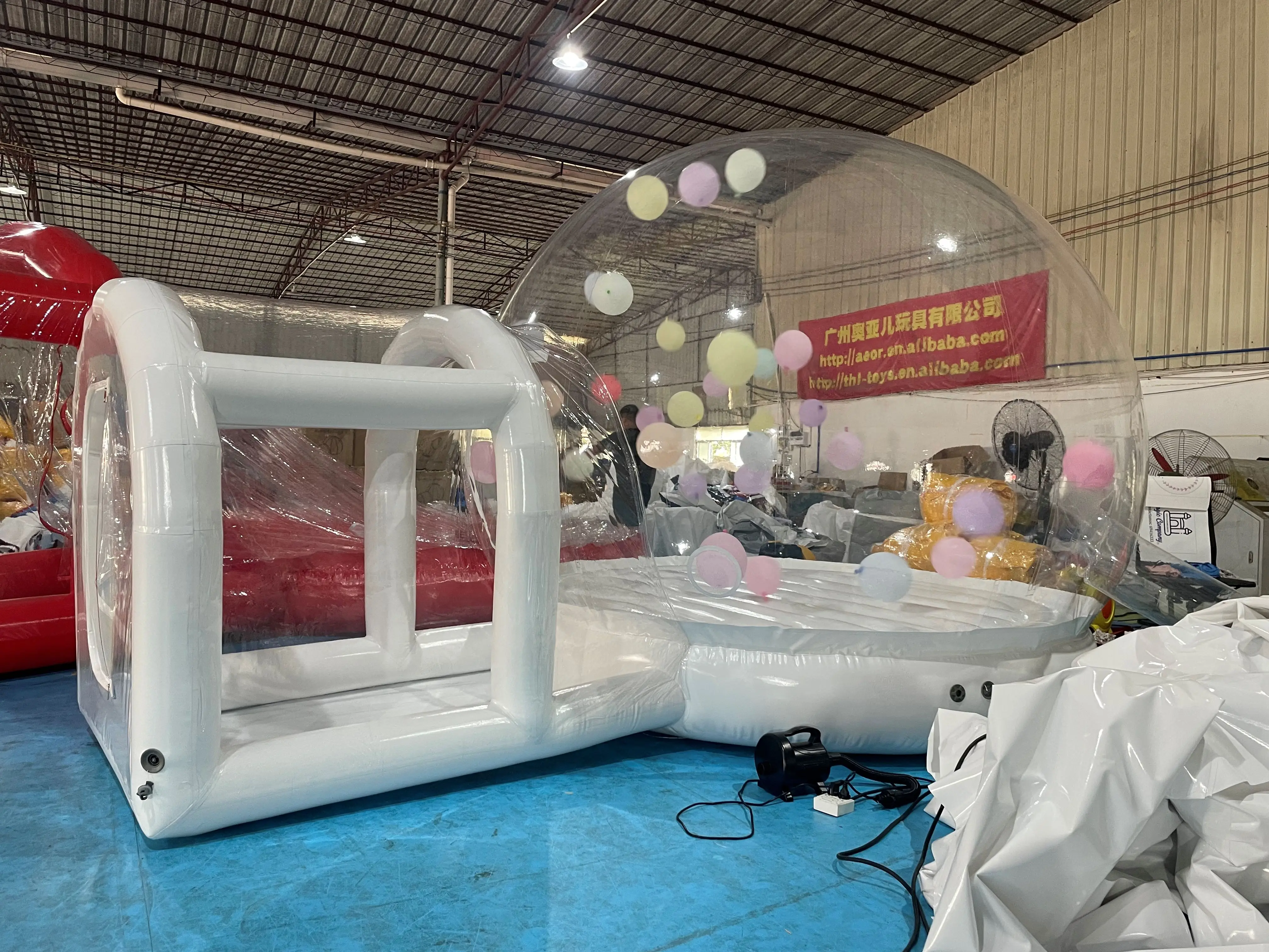 บ้านบอลเป่าลมใสคุณภาพสูง