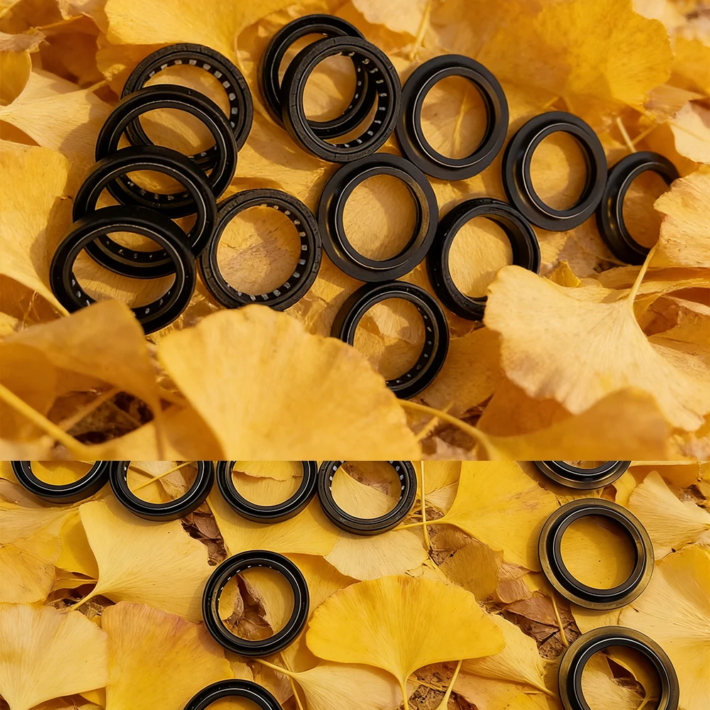 2pc/4pc Motorcycle Front Fork Damper Oil Seal Dust Cover For Kawasaki VN800 VN800E Vulcan 800 Drifter 2000-2006 VN 800 1995-97