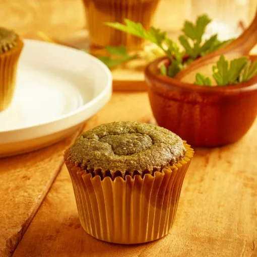 [무화당] 저당 간식 아몬드가루로 만든 쑥머핀 65g x 5개