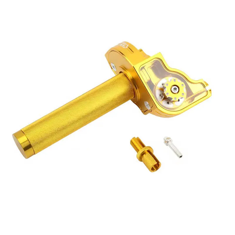 For Motocross CNC Accelerator Twist Throttle Dust-Sealed Structure Off-Road Motorcycle Accessory Prevents Stuck Throttle in Sand