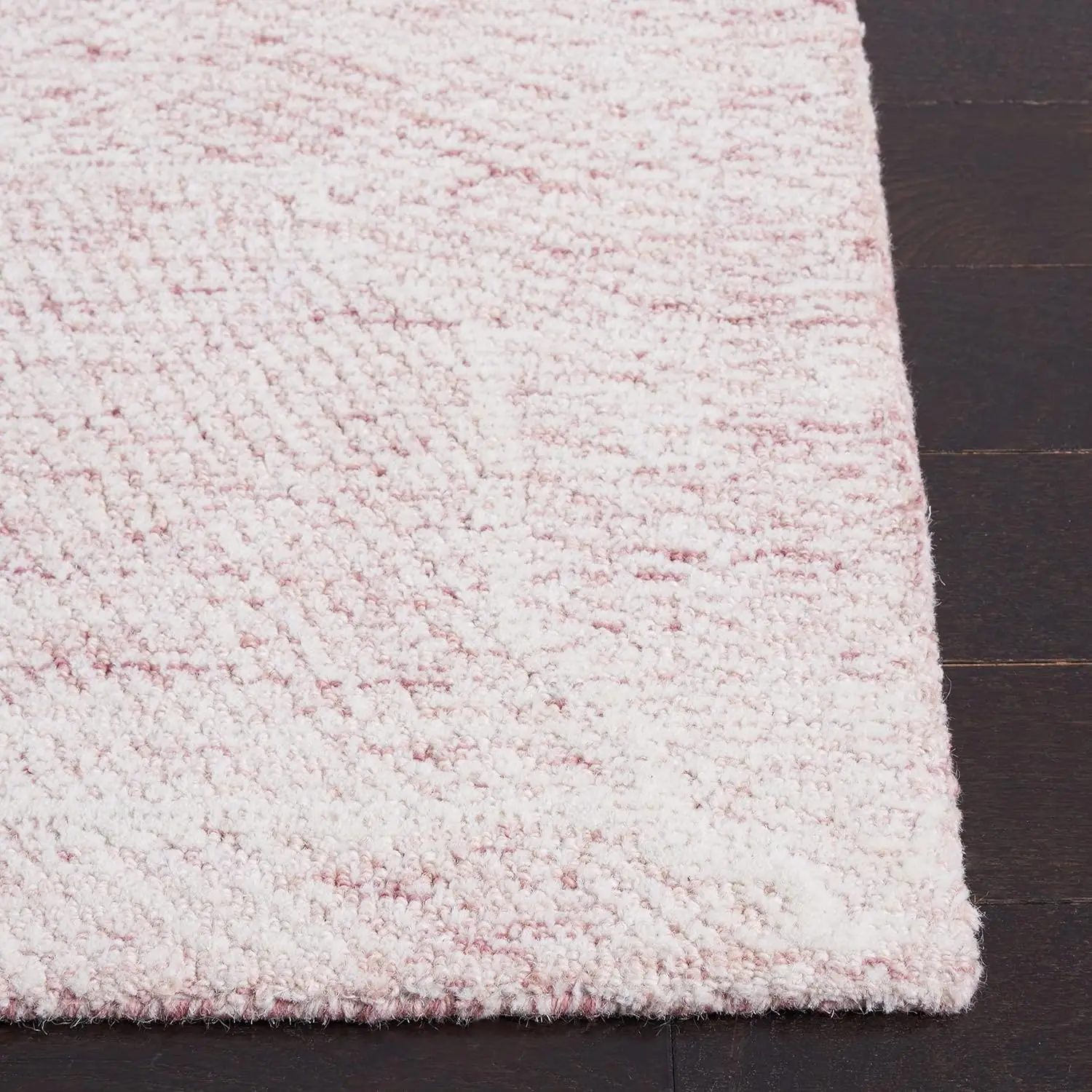 

Metro Collection 3' X 5' Pinkivory Met999U Handmade Premium Wool Entryway Living Room Foyer Bedroom Accent Rug