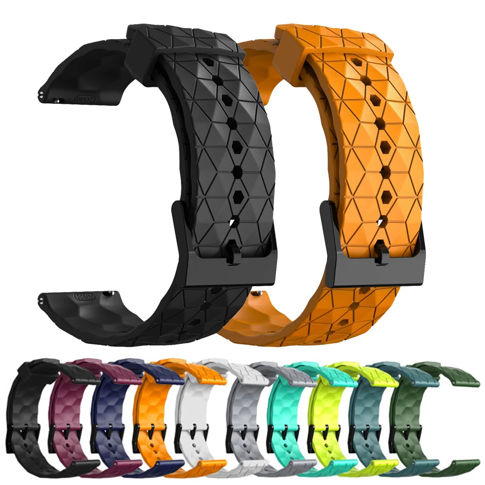 Cinturino per orologio in silicone per COROS PACE 3/APEX 46mm/APEX Pro Band 22mm Cinturini di ricambio per braccialetto sportivo COROS APEX 2 Pro