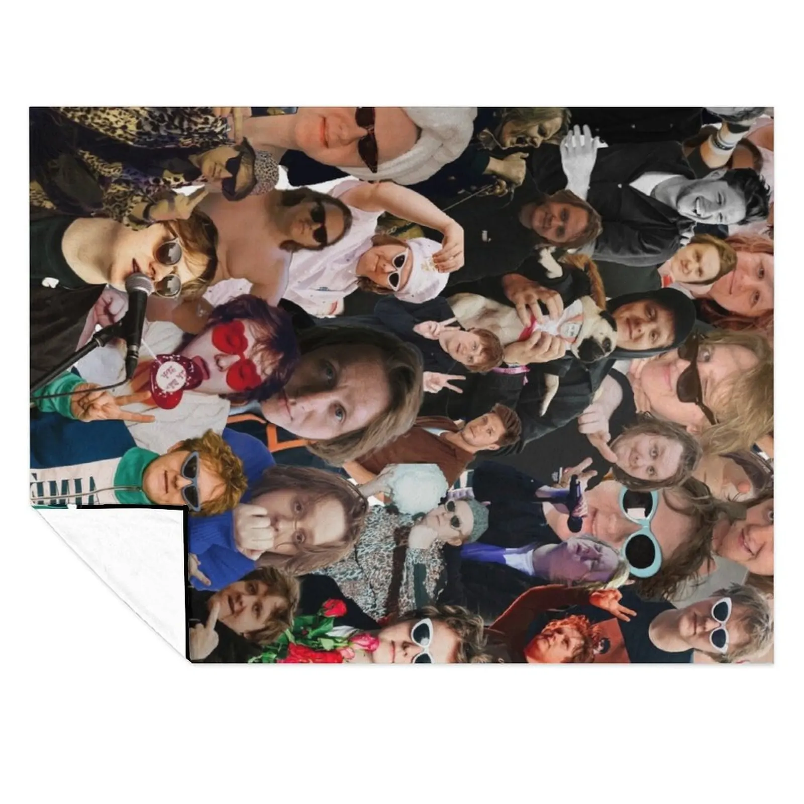 

Jenna Custom Order Throw Blanket Bed linens Baby Plush For Decorative Sofa Blankets