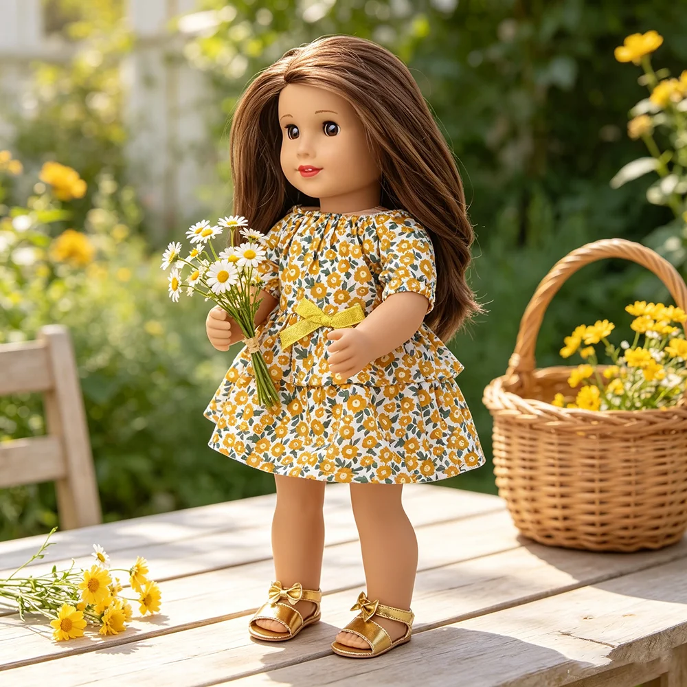 Piękna Żółta Sukienka z Kwiata – Baby Clothing Yellow recenzja i cena