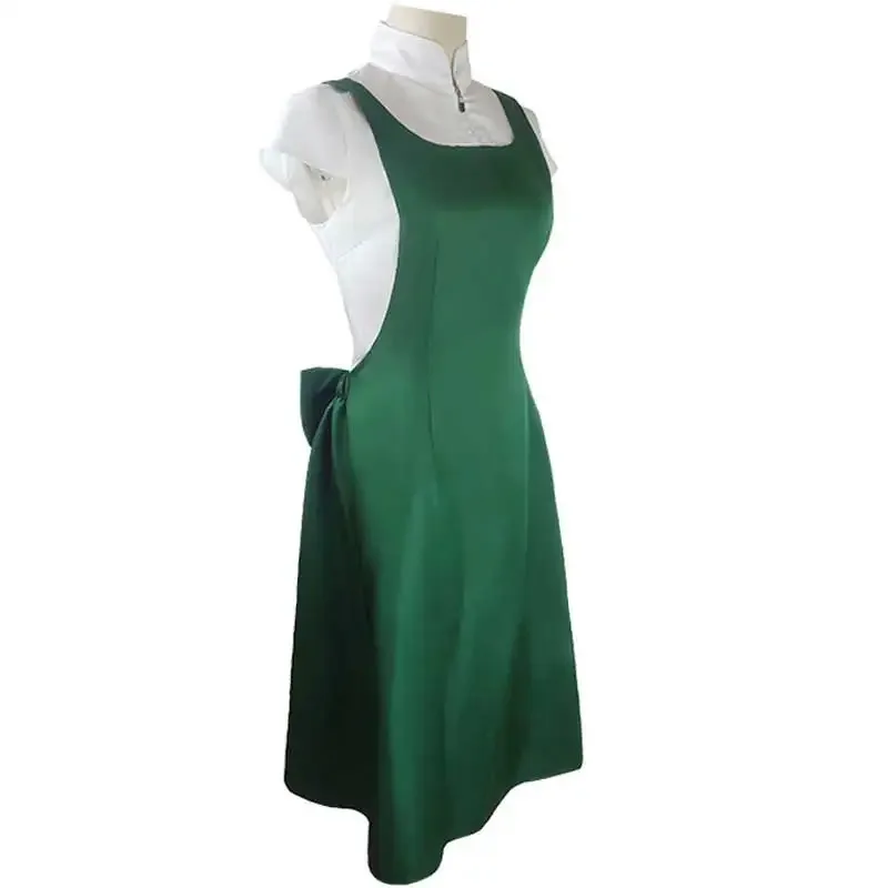 أنيمي كوشينا اوزوماكي تأثيري فستان أخضر فاخر ملابس للحفلات هالوين زي للنساء البالغات