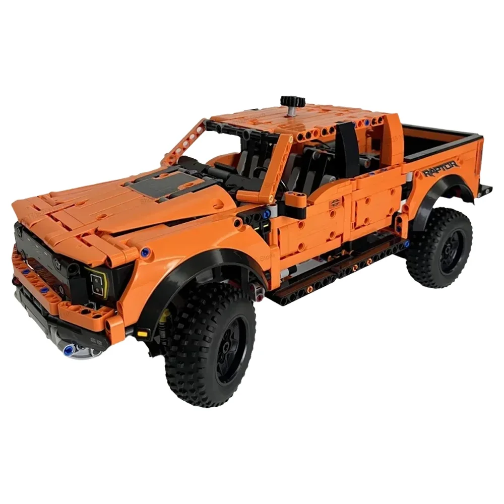 2026 NIEUWE Tech Truck Raceauto sportwagen bouwpakket compatibel met MOC Creatief DIY voertuig bouwstenen jongens en meisjes verjaardag speelgoed cadeau - afbeelding 2