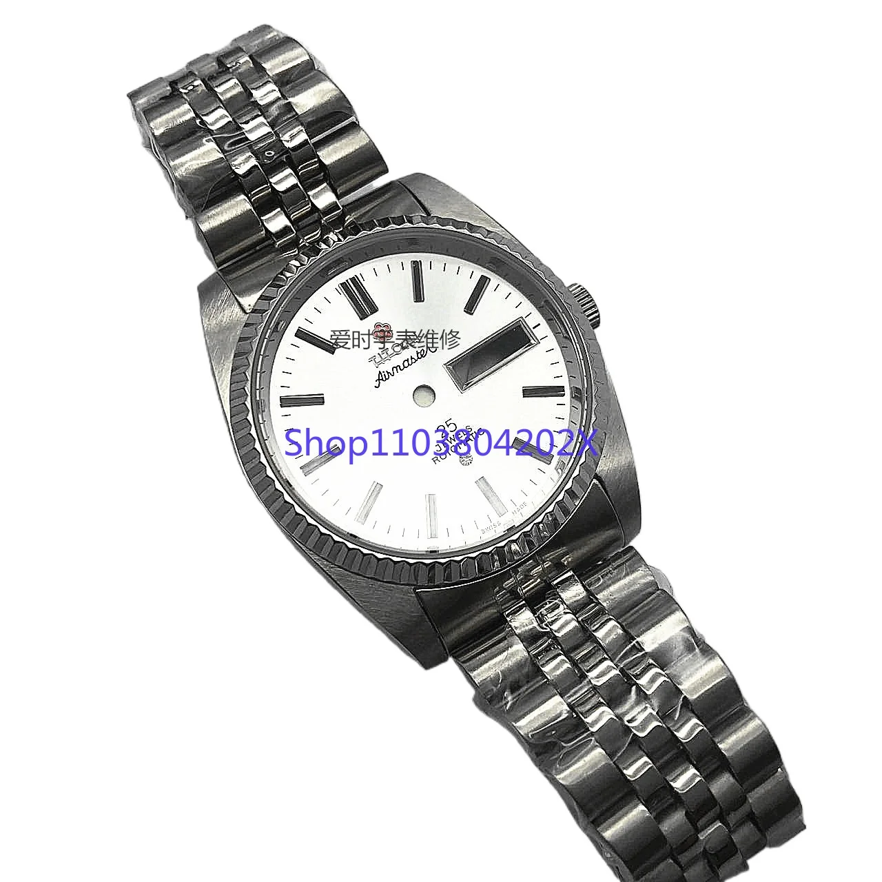 Watch accessories Sapphire mirror single discount old plum blossom case with 2836 2879 2789 movement