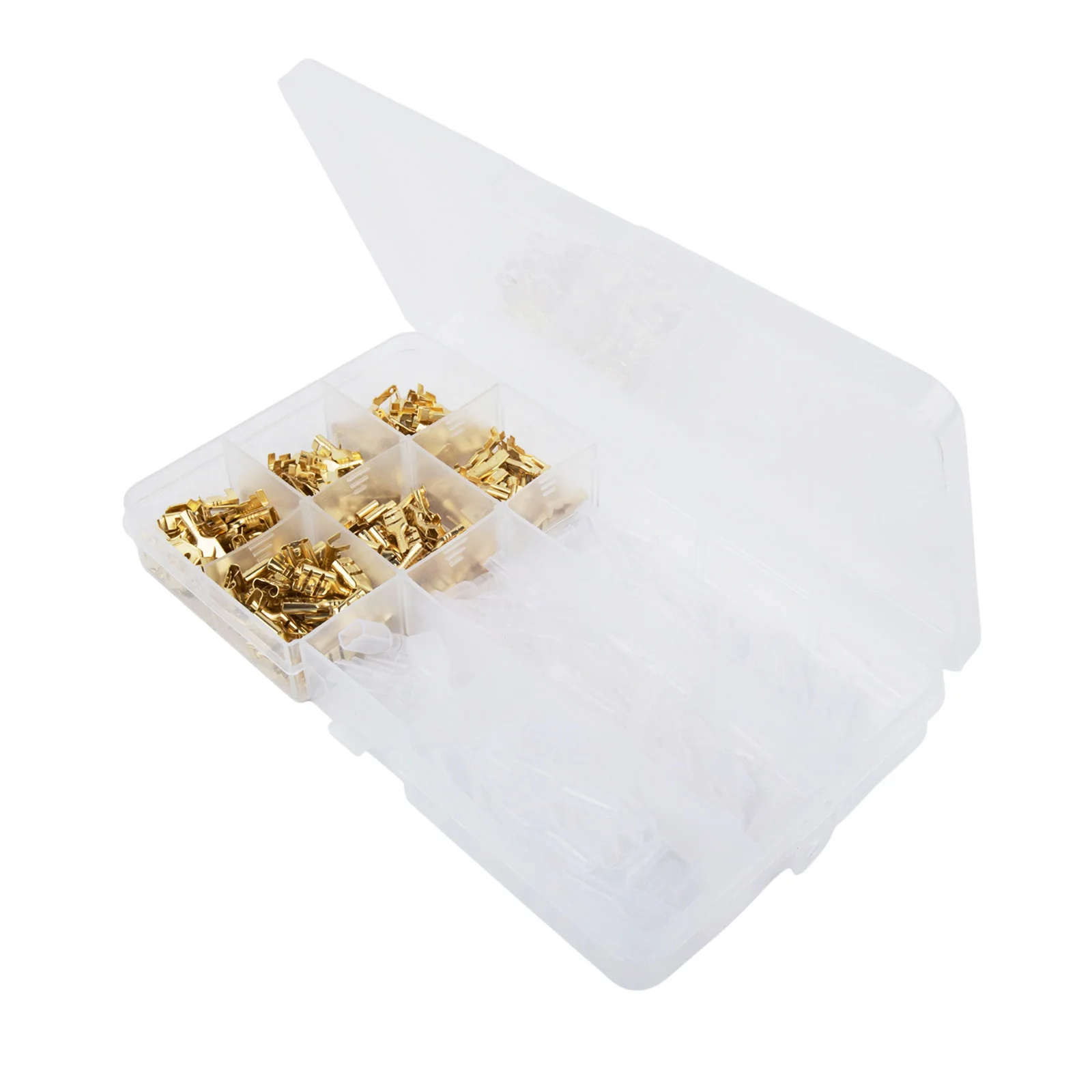 2.8mm Connector Kit Male Female Connectors 2.8mm Wire Connectors 4.8mm Wire Connectors 6.3mm Wire Connectors For DIY Projects
