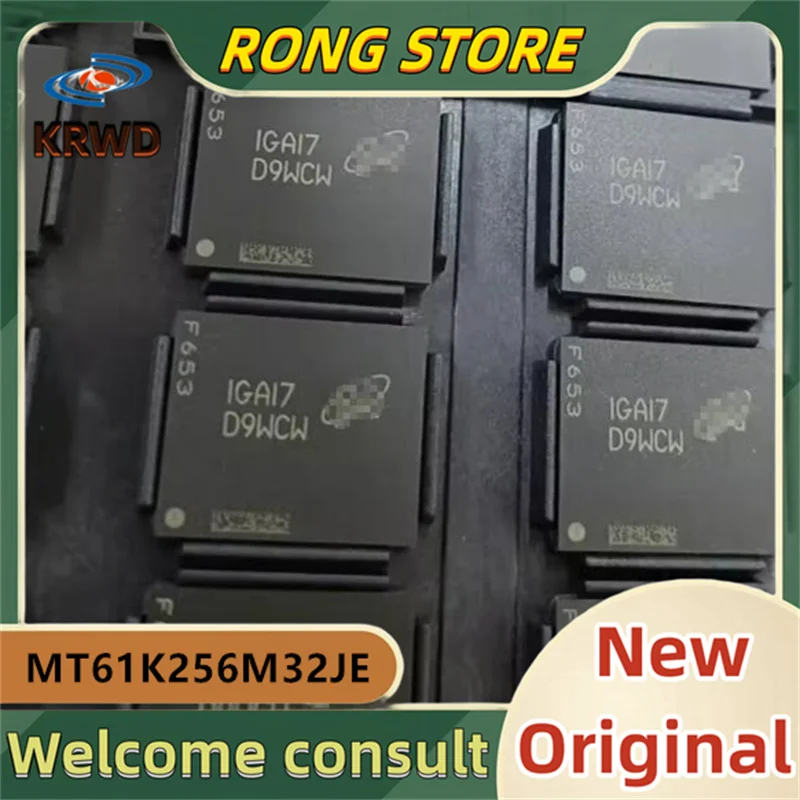 3PCS D9WCW  New and Original  MT61K256M32JE-14:A MT61K256M32JE FBGA