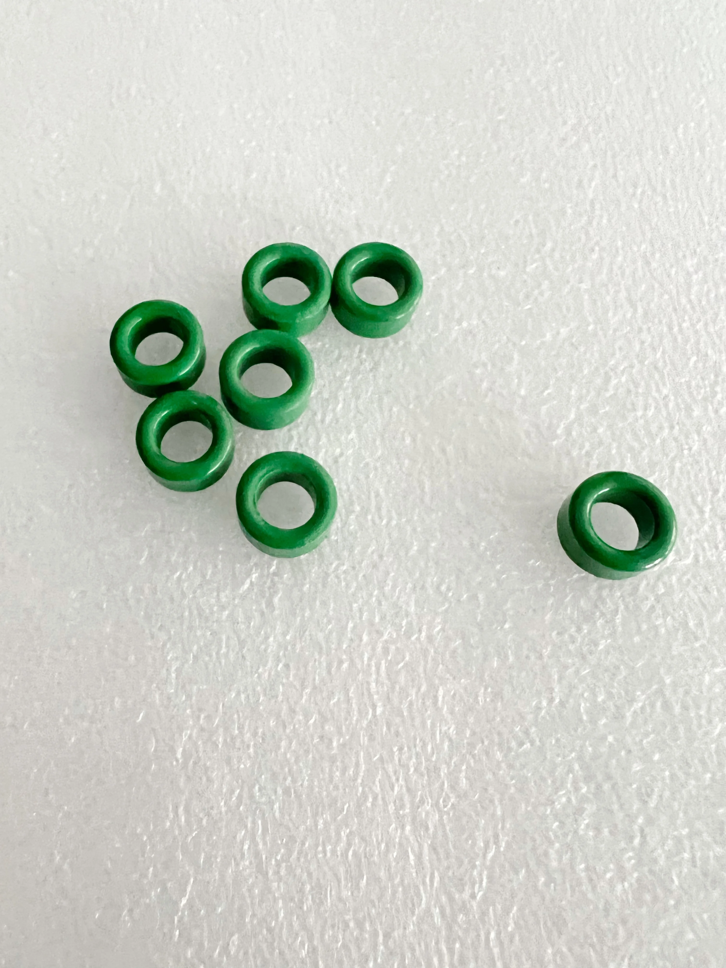 Indutor Ferrite Core 14X9X5mm Iron Magnetism Ferrite Ring Core Green 20PCS