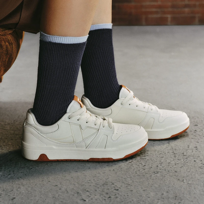 Xtep MAXX LITE Skateboarding Shoes For Women 2024 Summer Casual Skate Shoes Stability Soft Wear-Resistant Sneakers 876218310026
