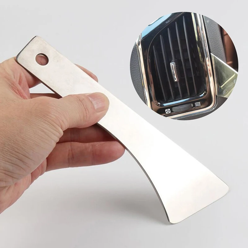 New Stainless Steel Car Door Panel Trim Removal Level Pry Tool Auto Interior Audio Dashboard Radio Fastener Disassembly Tools