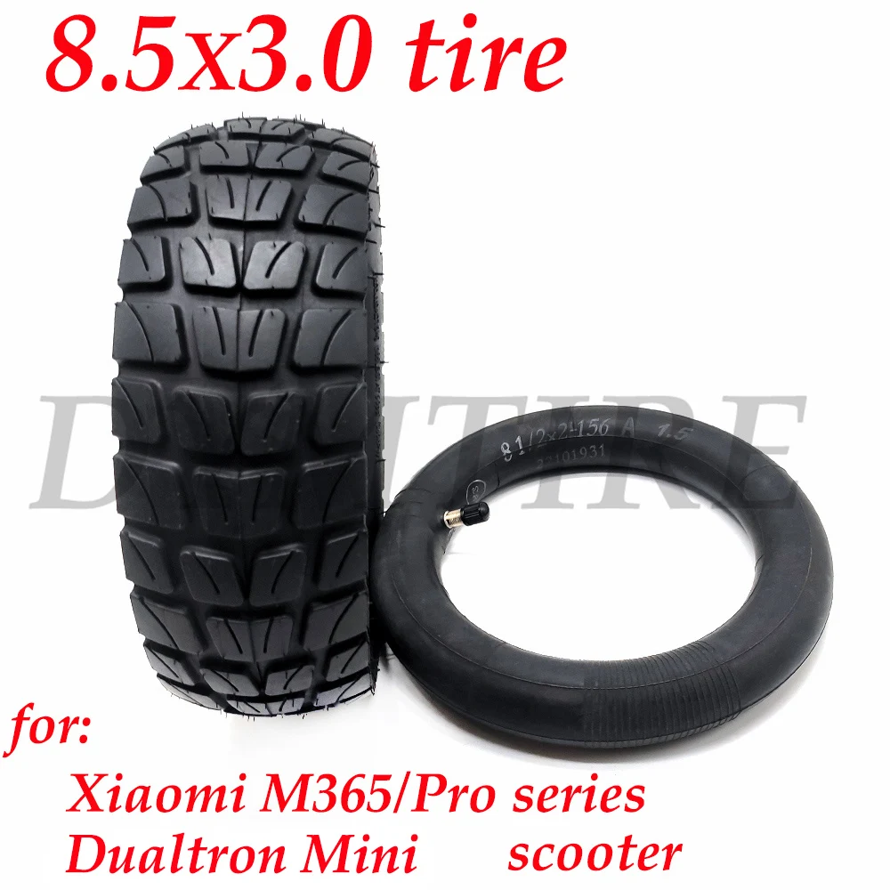 8.5x3.0 Tire for Dualtron Mini and Xiaomi M365/Pro Series Electric Scooter Upgrade 8 1/2x2 Widened Thickened Anti-skid Tyre Part