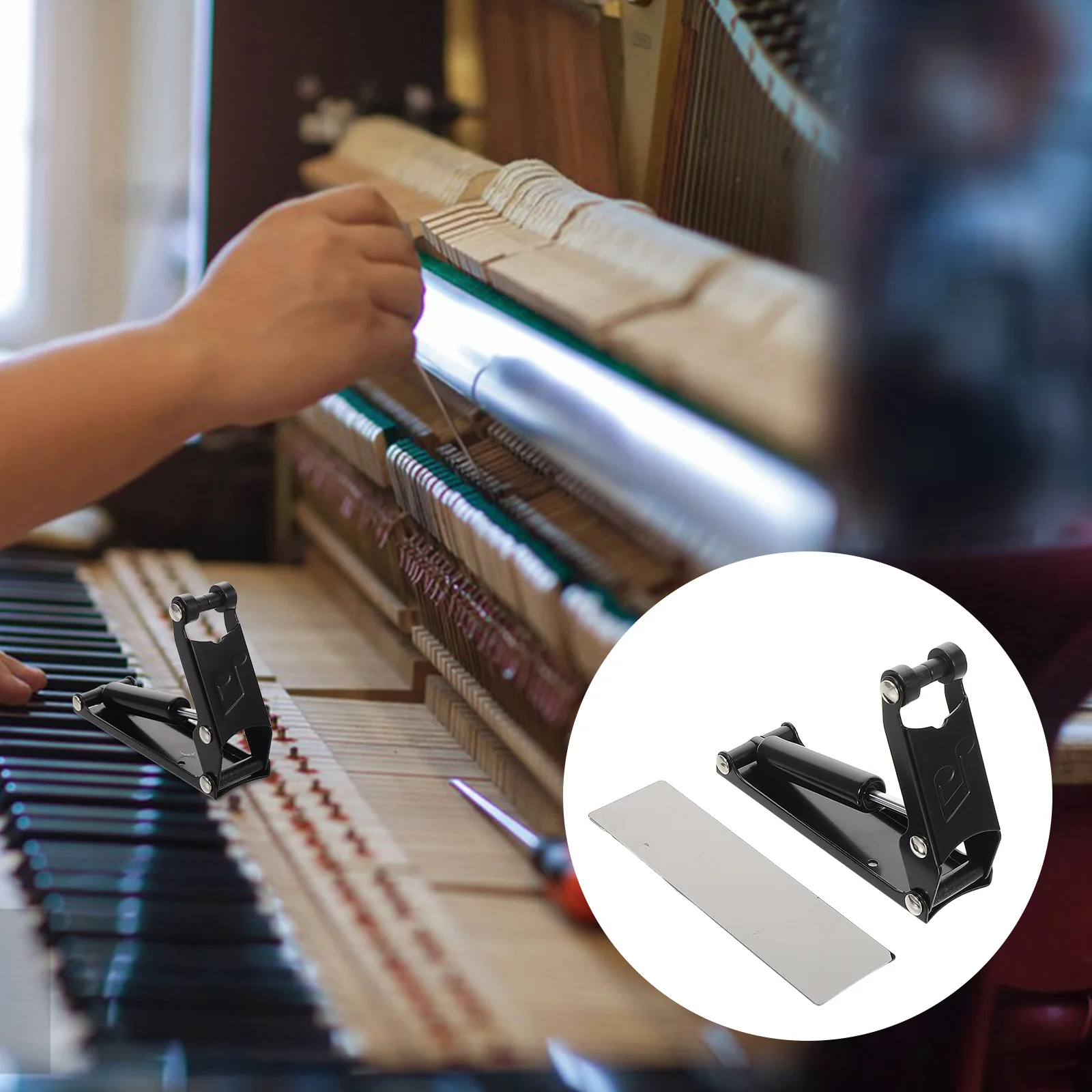 

Piano Descender Cover Hydraulic Decelerator Buffer Pressure Tool Plastic Steel Device for Slow Fall Fallboard