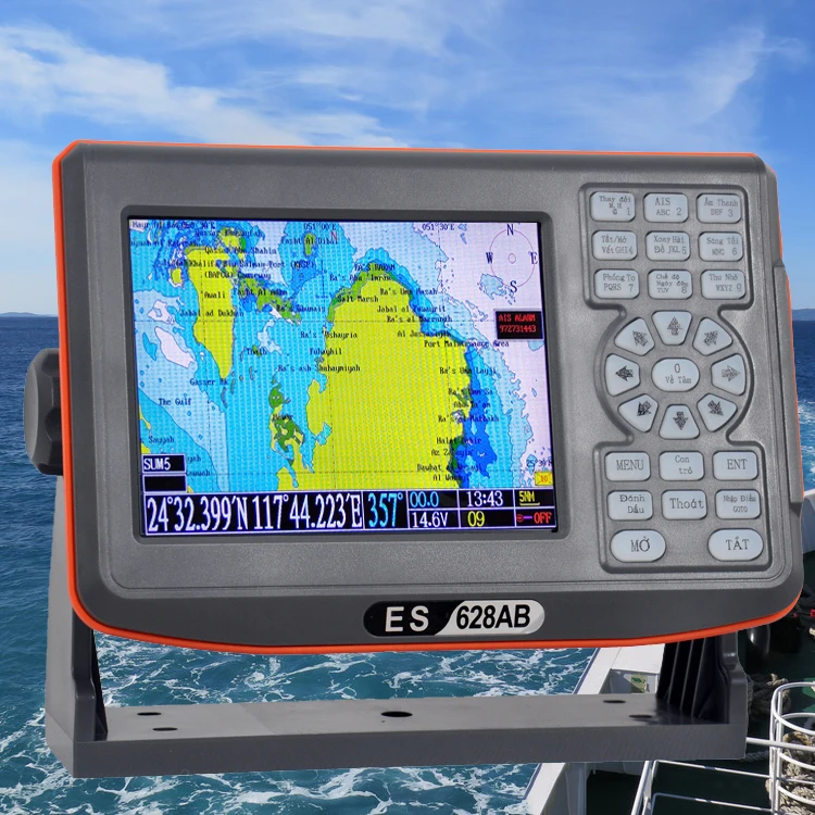 6 Inch Class A AIS Navigation Receiver Marine GPS BDS Chartplotter