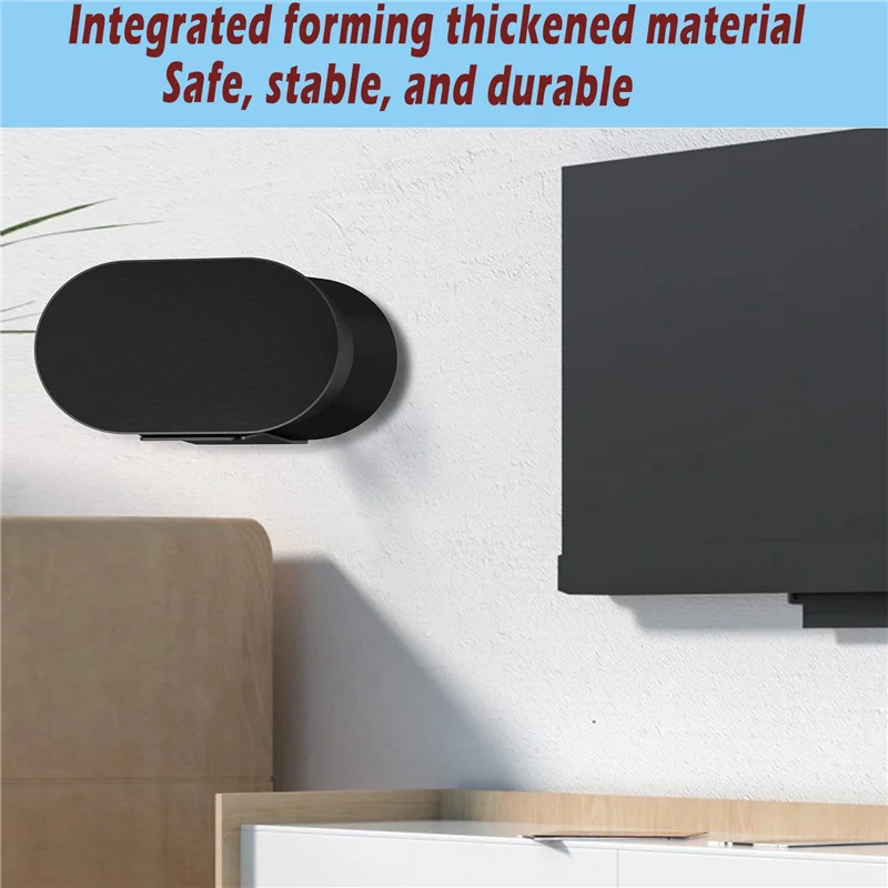 

M20K Wall Mount Metal Stand For Sonos Era 300 Audio Bedroom Wall Storage Holder Organizer Rack Smart Speaker Bracket