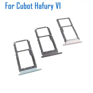 Bilashmart BackShell Original Cubot Hafury V1 SIM Card Tray SIM Card Holder Tray Card Slot Accessories CUBOT Hafury V1 Smart Phone
